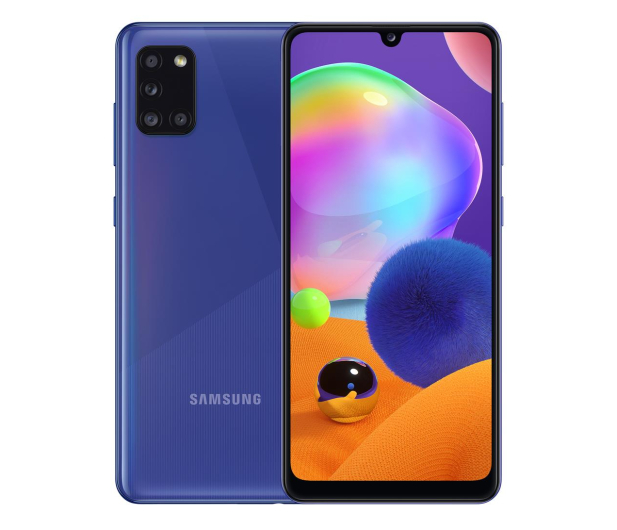 SAMSUNG Galaxy A31 Niebieski (A315F) - 579246 - zdjęcie